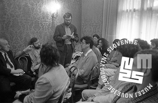 Prvi protestni literarni večer, 7. junij 1988