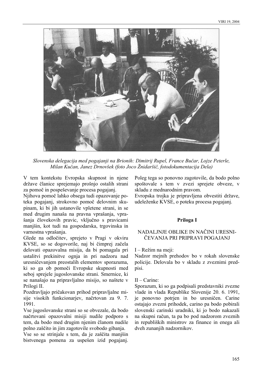 Slovenska delegacija na Brionih