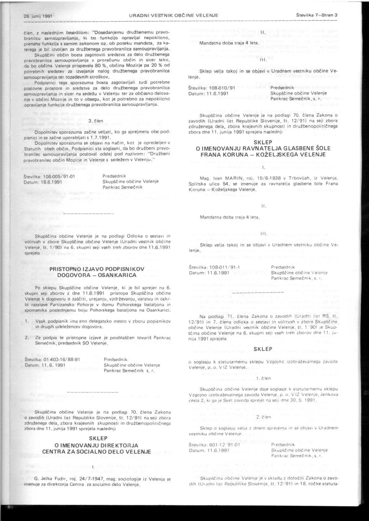 Institucionalna razmejitev pravobranilca