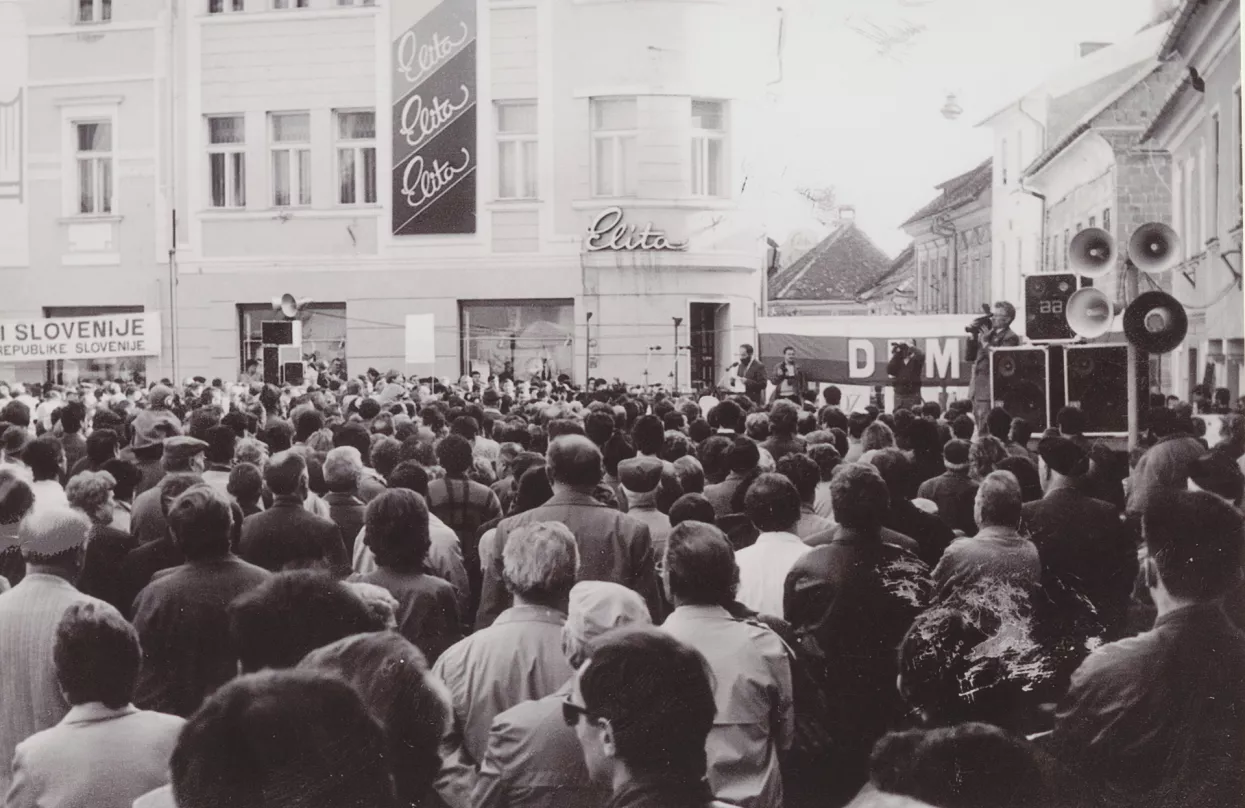 Gorenjski shod Demosa v Kranju