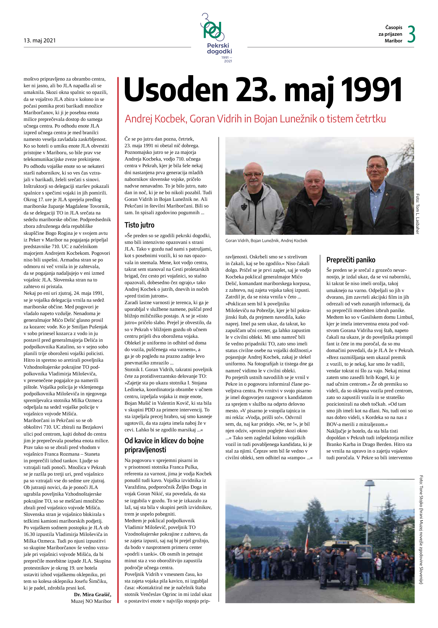 Pekrski dogodki in udeleženci